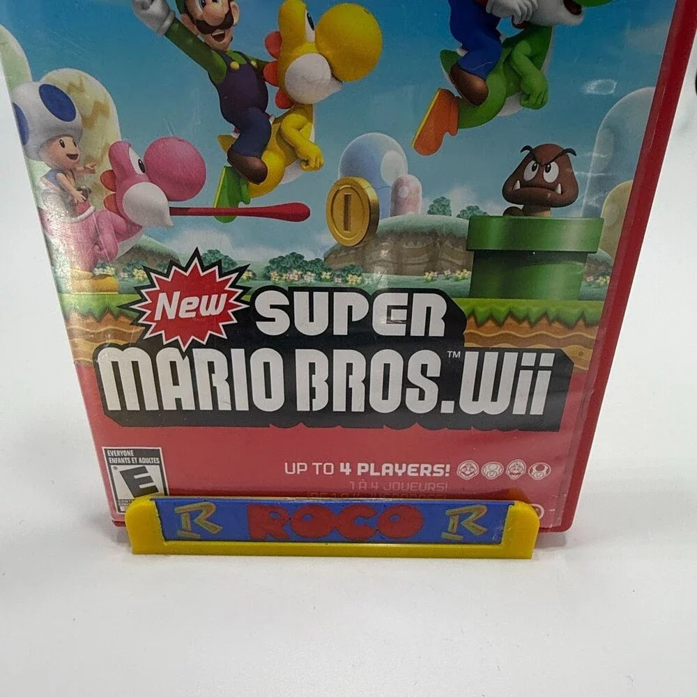 New Super Mario Bros. Wii (Nintendo Wii, 2009) Complete W/ Manual